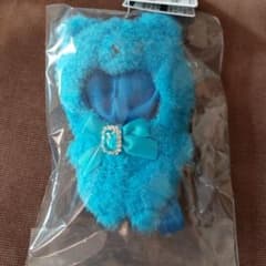 ちびぐるみ専用 きらきらくまさん おくるみショルダー 青のサムネイル