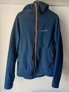 モンベル mont-bell トレールアクションパーカ Men's XL ブルー