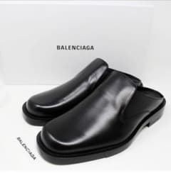 BALENCIAGA Plain Leather Loafers 40のサムネイル