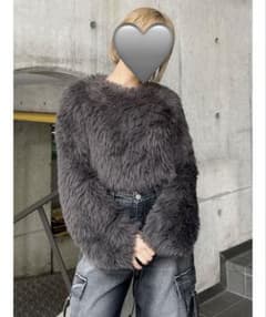 MURUA シャギークロップドニットのサムネイル