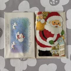 クリスマスカード メロディー付 テレホンカードケース2枚【メロディ鳴りません】のサムネイル