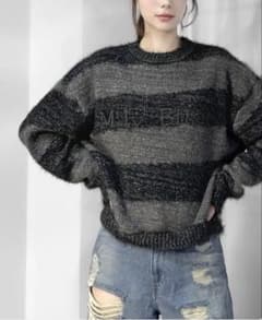 【完売品】着画有 CLASSICAL ELF 厚手ニット ブラック XLのサムネイル