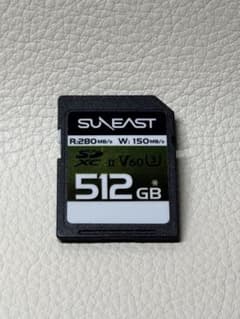 SUN EAST UHC-Ⅱ SDXC　512GB V60　SDカード中古のサムネイル