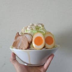 ラーメン二郎の食品サンプルのサムネイル
