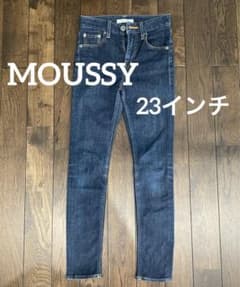新品✨タグ付き　moussy ナイロンデニム　23インチ moussy - 【新品・タグ付】 MOUSSY デニム 27インチ Straight