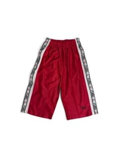 FUBU バスケットボールパンツ レッド サイドラインのサムネイル