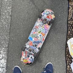 カラフル ステッカー スケートボード コンプリートのサムネイル