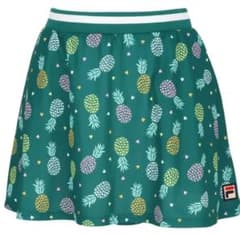 FILA パイナップル柄 テニススカート M FILA パイナップル柄 テニススカート M - メルカリ