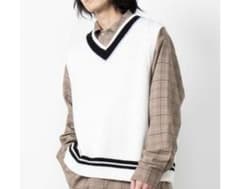 ☆最終値下げ日曜まで☆WEGO ニットベストのサムネイル