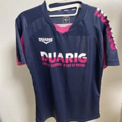 DUARIG ネイビー ピンク レディースTシャツ Mのサムネイル
