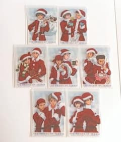 テニスの王子様シャイニングクリアカード 7枚セット クリスマス - メルカリ