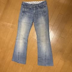true brit デニムパンツ フレア ブーツカットのサムネイル