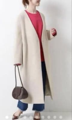 Spick & Span ハミルトンウールVカラーコート チェスターコート - メルカリ