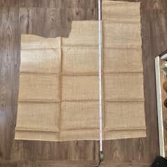 ジュート生地 麻生地 端切れ ハギレ ハンドメイド DIY クラフト 素材のサムネイル