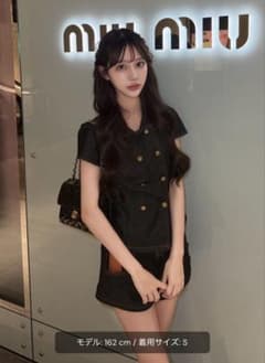♡ゴールドボタンステッチセットアップ Kerry sサイズ♡のサムネイル