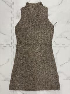 [Unused] SNIDEL Sleeveless Knit Top, Gray