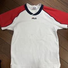 FILA 体操服 130サイズ ホワイト/レッド ひかりのくに - メルカリ