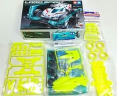 ミニ四駆ロードスピリット蛍光イエロー×6点セット - メルカリ