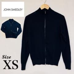 極上メリノ】JOHN SMEDLEY ドライバーズニット ネイビー riri - メルカリ