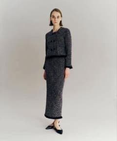 laubeblanc Mix tweed Pencil skirt スカート M - メルカリ