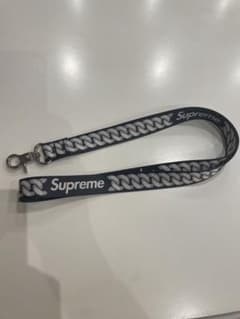 supreme Cuban Links Lanyard blackのサムネイル