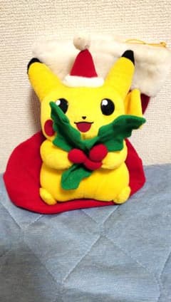 ポケットモンスター クリスマス靴下ぬいぐるみ〜ピカチュウ〜のサムネイル