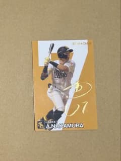 プロ野球チップス 中村晃 スターカード 福岡ソフトバンクホークスのサムネイル