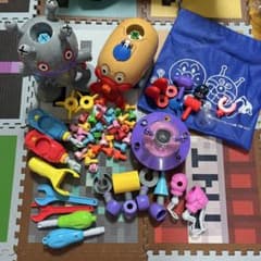 な*ほ様 アンパンマン くみたてDIY ねじねじ セット まとめ売り　箱無しのサムネイル