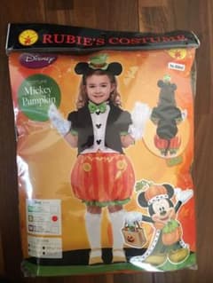 新品未開封☆ ハロウィン　ディズニーコスチューム　ミッキーパンプキンのサムネイル