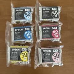 EPSON 純正インクカートリッジ6色セット　50のサムネイル