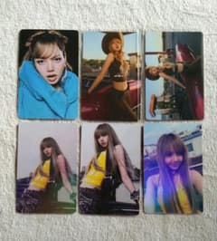 LISA リサ BLACKPINK トレカ 韓国限定 6枚セット No.657 - メルカリ