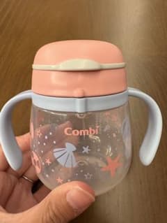 Combi ベビー用コップ　5ヶ月初めてのコップ　ピンク・水色のサムネイル