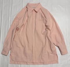 CAVEZA ROSSO イレギュラーヘムワイドシャツ（ピンク） 長袖シャツ