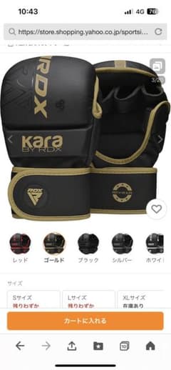 パウンドグローブ　格闘技のサムネイル