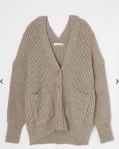 moussy カーディガン ベージュのサムネイル
