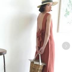 marjour完売商品  バックリボンオールインワンのサムネイル