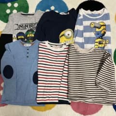 H&M 他　男の子長袖120㎝まとめ売りのサムネイル