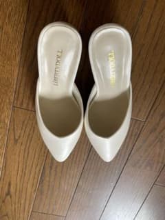 【値引】ミュール　Sサイズ　白のサムネイル