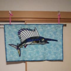値下げしました！パッチワーク（タペストリー）のサムネイル