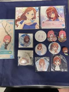 五等分の花嫁 中野三玖 のコレクショングッズセットのサムネイル
