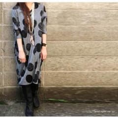 みよ様専用♡antiqua☆ドット ドルマンワンピースのサムネイル