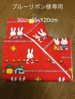 ブルーリボン様　専用　ミッフィー 生地　赤青セット　120cmずつのサムネイル