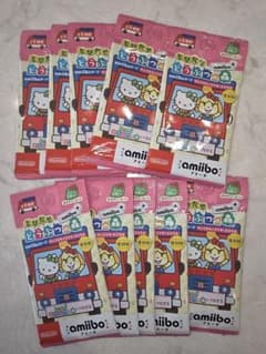 新品未開封】どうぶつの森 amiiboカード サンリオ 10パック - メルカリ