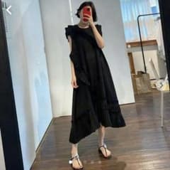 ワンピース ブラック　オールインワンのサムネイル