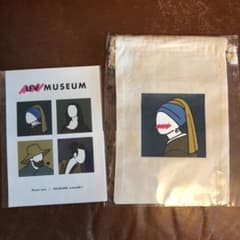 ワタシプラス　オリジナルコットン巾着＆紫外線ステッカーのサムネイル