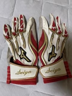 現 カブス 鈴木誠也選手 実使用バッティンググローブ - メルカリ