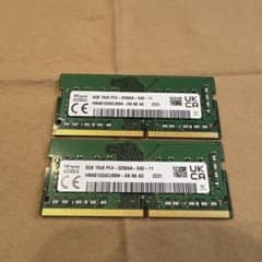 SK hynix 8GB PC4-3200AA メモリセット - メルカリ
