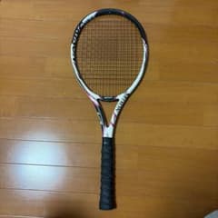 SRIXON 硬式テニスラケット ホワイト×ピンク ※値下げ交渉&相談okのサムネイル