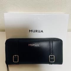 MURUA  ムルーア　長財布　黒のサムネイル