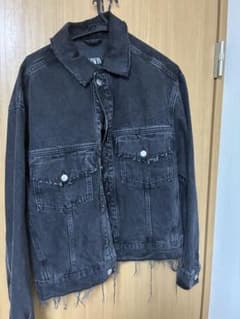 ZARA デニムジャケット ブラック値下げいたしましたのサムネイル